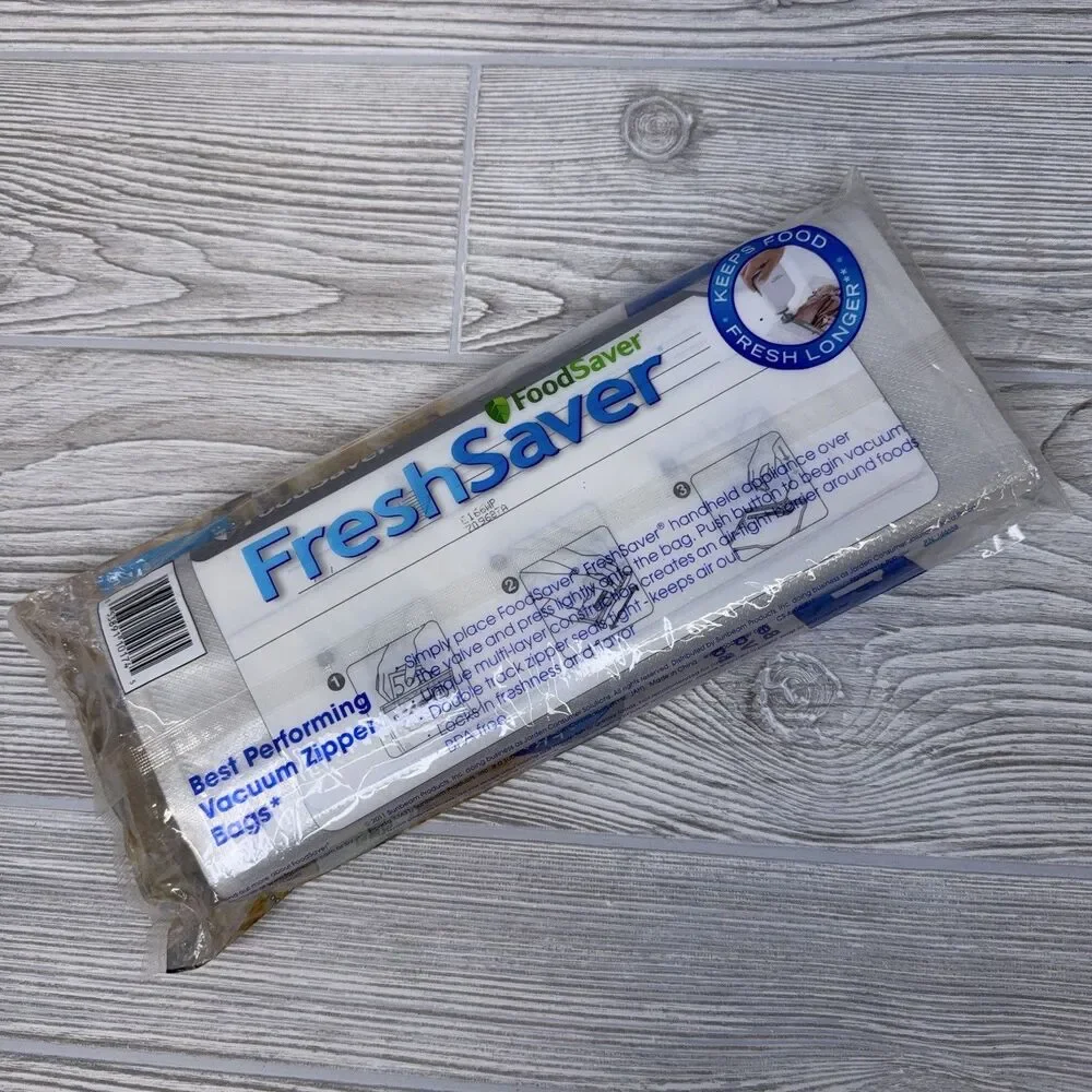 FoodSaver FreshSaver Vacuum Zipper Bags Quart 18ct & Gallon 12ct Bundle